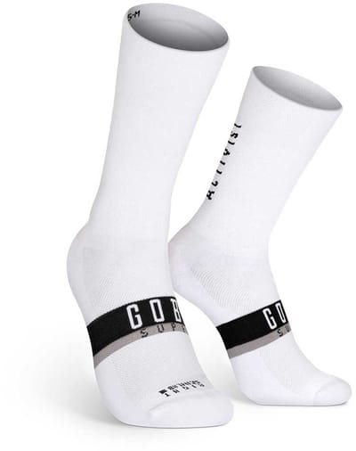 Gobik Superb Axis Extra Lange Sokken Wit EU 35-38 Man,Vrouw
