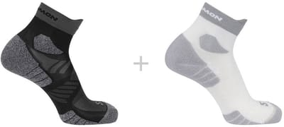 Salomon Aero Ankle Sokken - 2 Paar - Maat S (36-38) - Hardlopen