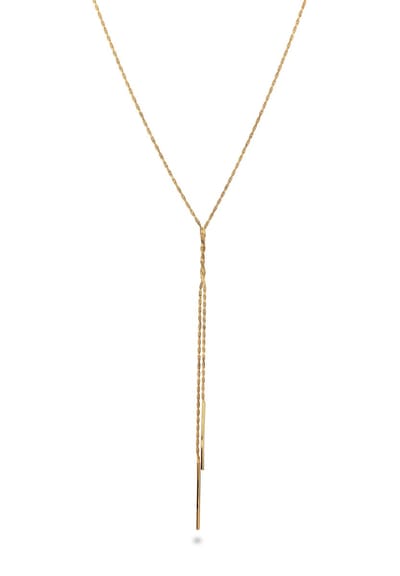 Elli PREMIUM - Halsketting - Y-ketting Dames Koordketting 925 Sterling Zilver 45 cm -