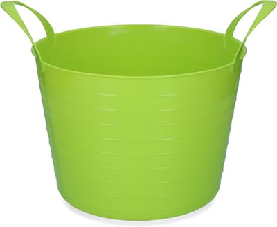 Vplast Emmer V-Trug Flexi 40 liter Limoen