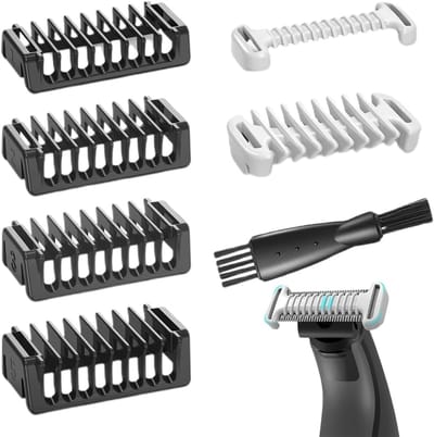 Scheeropzetstukken Set - Lichaamskammen Opzetstukken - Intieme Huidverzorging - Bidirectionele Kammen - 0-5 mm