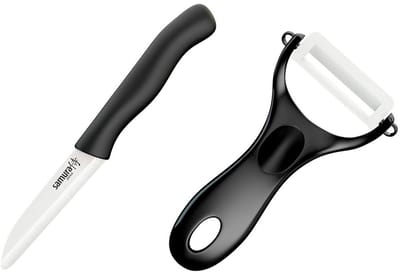Samura INCA set of 2 kitchen knives (Fruit knife, Peeler) Keramisch