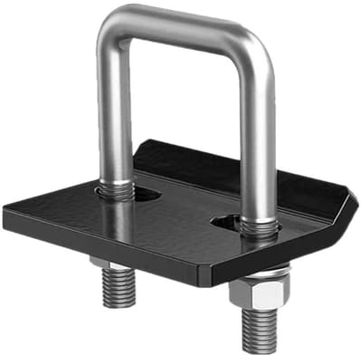 Dailygoods- Aanhangerspanner Robuuste Trekhaak Stabilisatie - Antiratel - Trekhaak Klem - Geschikt voor 5 cm - Compatibel met Klasse I/II/III/IV - Geluiddemper