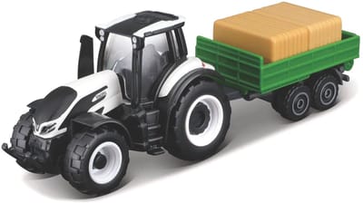 Maisto Valtra M2/Q - Modelauto - Schaal 3" - Wit/Zwart