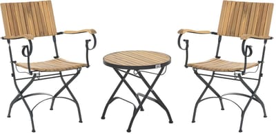 LASCARI - Bistroset - Lichtbruin - Acaciahout