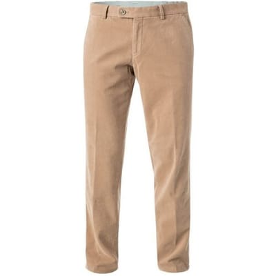 Hiltl Broek Trento Twill Cotton Stretch Walnut / male