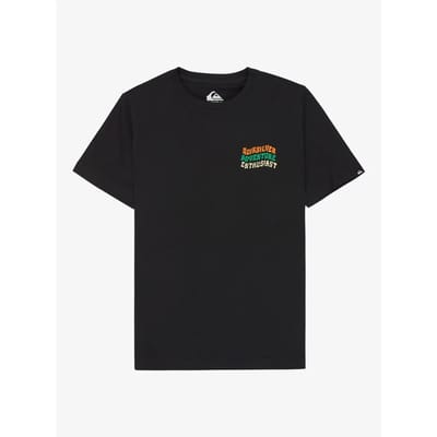 Quiksilver Cosmic Character T-shirt Met Korte Mouwen Zwart 14 Years Jongen