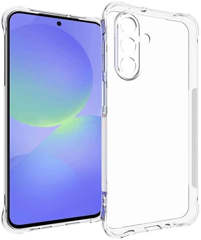 Coverup Hoesje - Geschikt voor Samsung Galaxy A17 Hoesje - Coverup TPU Back Cover met AirBag Corners - Transparant