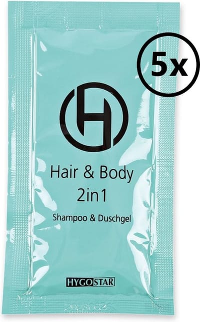 Hygostar Hair & Body Mini - 2 in 1 - 12 ml zakje per 5st.