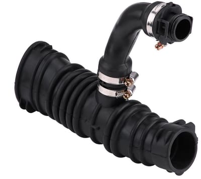 Allecto - Luchtfilter aanzuigslang - Vervangingsslang - Hoogwaardige kwaliteit - 10 x 5 x 3 cm - Geschikt voor Focus - Duurzaam rubber - Motoronder...