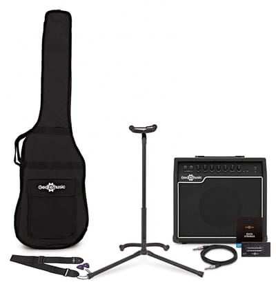 35 Watt Basversterker & Accessoires Pakket door Gear4music