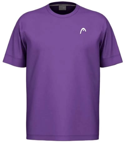 Tennisshirt HEAD Men Slice II T-Shirt Purple-L
