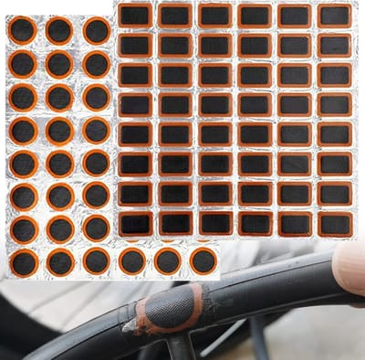 96-delige Fietsonderhoudset, Fietsreparatie Kit, Fietspomp Hulp, Rubber Reparatie voor Banden en Bandenherstel zonder Rubber Lijm
