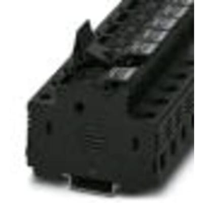Phoenix Contact 3048593 Zekeringsdoorvoerklem 36 mm Schroeven Zwart 6 stuk(s)