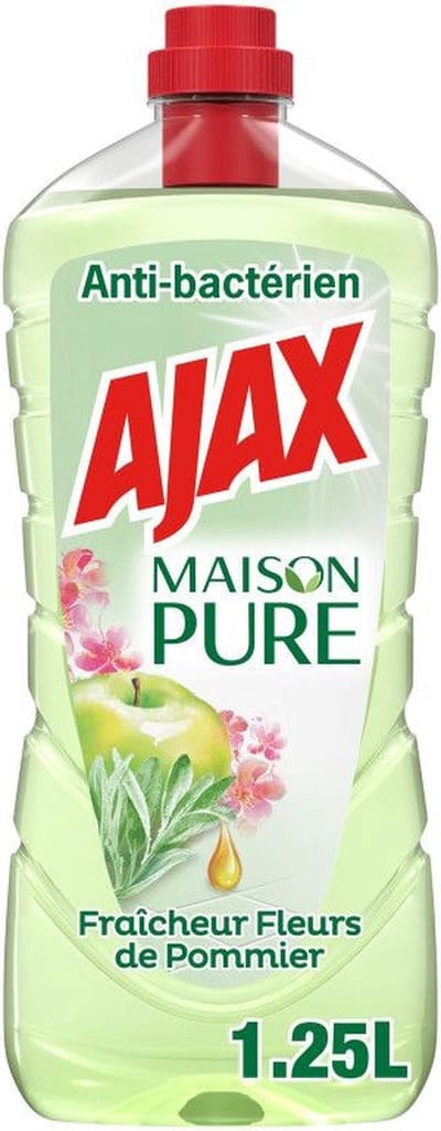 AJAX Anti-Bacteriële AJAX BDC SAGE & APPEL Multi-Surface Huishoudelijke Reiniger 2x1.25L
