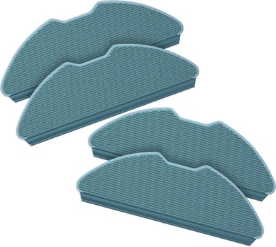 Philips 2000 en HomeRun 3000 Aqua Dweilpads (4 Stuks, Plus.Parts® alternatief voor XV1430/00)