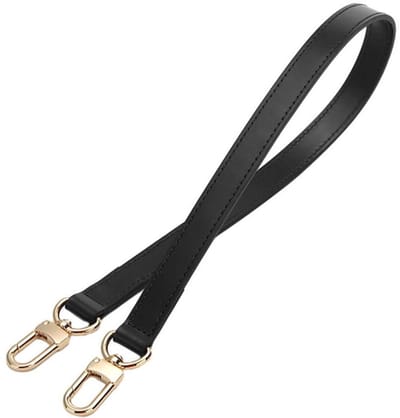 Schouderband Vervanging - Tas Handvat - Tas Verfraaien - Duurzaam Leer - 38 cm - Zwart