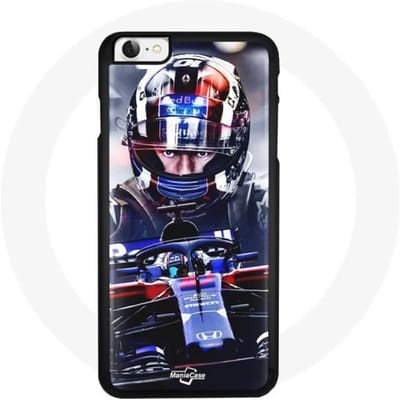 Coque iPhone 6 - Formula 1 - Pierre Gasly - Souple - Noir - Mixte
