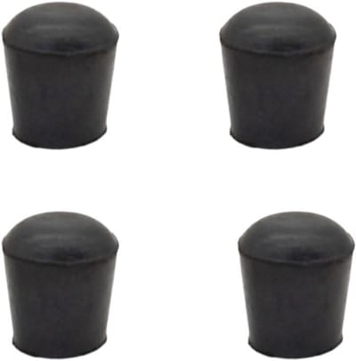 Stoelpoot Hoesjes - Meubelbeschermers - Vloer Beschermen - Anti-slip Ontwerp - 4 Stuks - Zwart