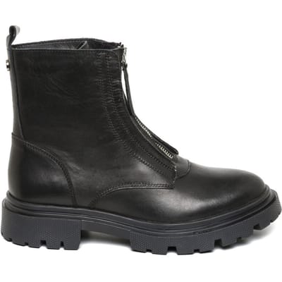 Steve Madden Rilana Booties Black Leather Taglia: 36 | Stivali Outlet | Donna | Nero