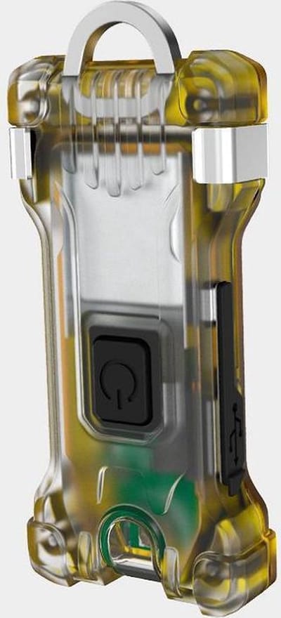 ArmyTek Zippy Yellow Sleutelboslamp werkt op een accu LED 200 lm 10 h 12 g
