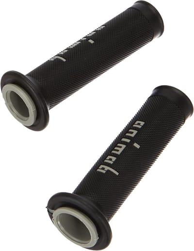 Handgrepen Set - Stuurhoezen - Fietsen Comfort - Geavanceerde Materiaalmix - 126 mm - Zwart Grijs