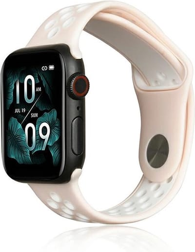 Beline Apple Watch Sport Siliconen band 42/44/45/49mm roze/roze