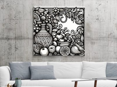 Kunstprint | Wanddecoratie | Forex | 80 × 80 cm