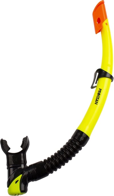 Snorkel respiro zwart/geel