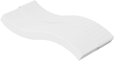 Schuimmatras - Matras zonder veren - Comfortabel slapen - Dubbelzijdig ademend - 70 x 200 cm - Wit