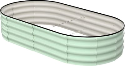 Tuinbed - Plantenbak - Bloembakken - Moestuinbak - Voor Groenten, Bloemen, Fruit & Kruiden - Diepwortel Plantenbak - 183 × 91 × 30 cm - Groen