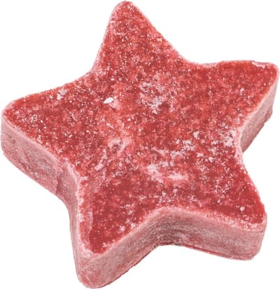 Geurblokje/amberblokje ster royal pink - 4 voor €10!