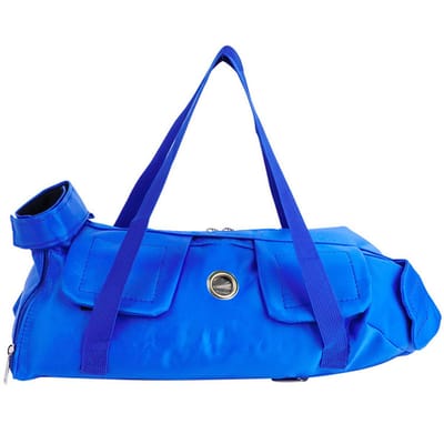 Anti-Kras Verzorgingszak - Regelbaar - Geen Krassen - Bijtende Zak voor Huisdieren - Injectie Onderzoek-Blauw-S-37*24cm (huisdier van 1-2,7 kg)
