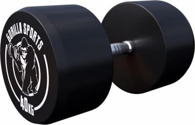 Gorilla Sports Dumbbell - 40 kg - Halter - Vaste dumbell - Gietijzer