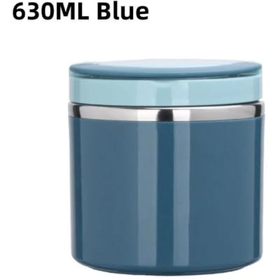 630/1000ml Voedsel Thermische Pot Geïsoleerde Soepbeker Thermos Containers Roestvrijstalen Lunchbox Thermo Keep voor Schoolkinderen gray