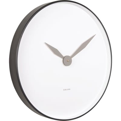 Karlsson Wandklok Albatross - Ø50cm - Wandklok Modern - Zwart
