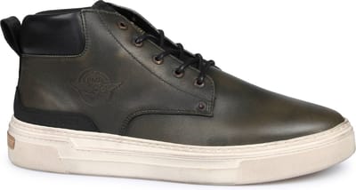 PME Legend - Nosestar Schoen Khaki - Schoenmaat 45cm - Leer 100 Heren
