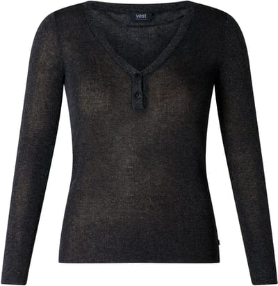 YEST CURVE Hestia Jumpers - Black/Silver - maat X-0(44)