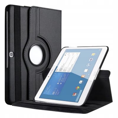 EtuiTab Samsung Galaxy Tab 4 - Tablethoes - 360 Graden - Dun - Zwart