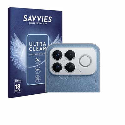 Savvies - Screenprotector voor Xiaomi Poco F8 Ultra 5G (ALLEEN Camera Lens) - Folie Beschermfolie transparant 18 Stuks