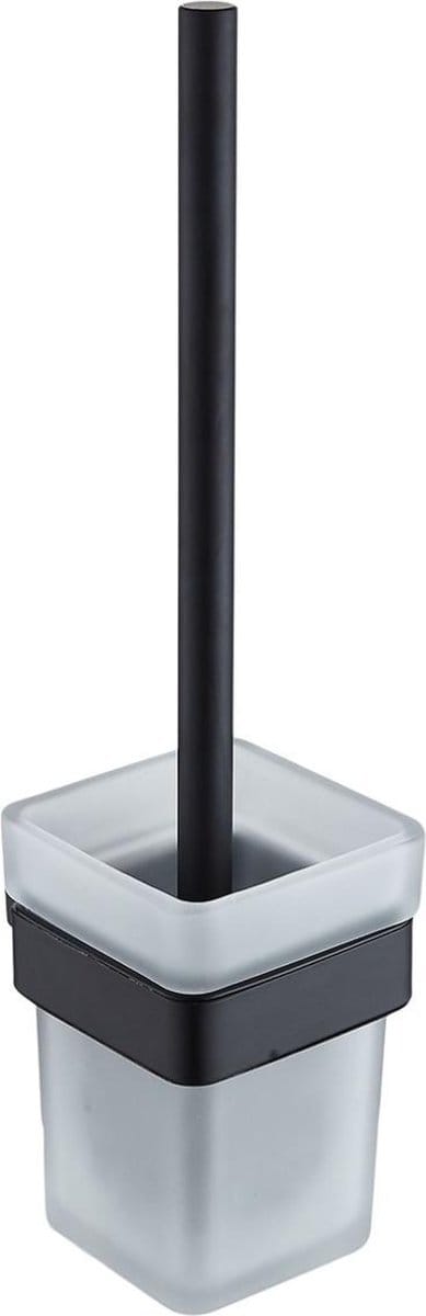 Mawialux toiletborstel in houder - Mat zwart - ML-ACS-3-8908-MZ