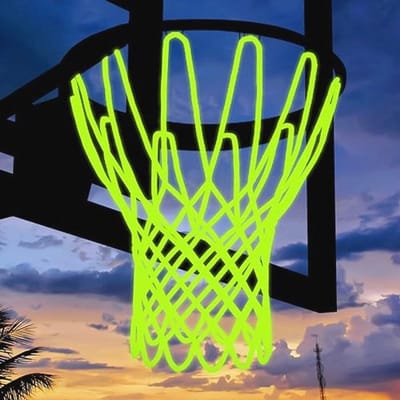 Upgrade Outdoor Basketbalnet voor Alle Weerelementen - 12 Lussen
