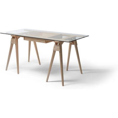 Design House Stockholm - Arco bureau - eiken - bruin
