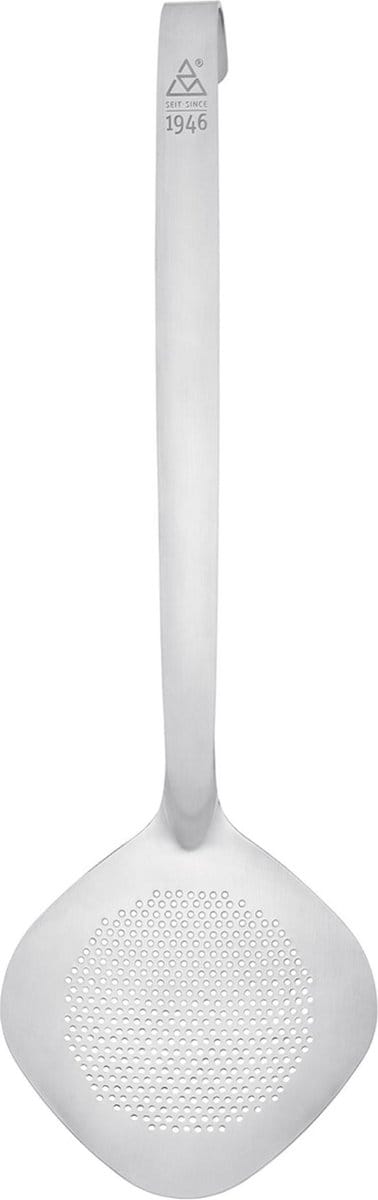 Triangle Schuimspaan met Fijne Maas – RVS – 36 cm – Vaatwasserbestendig