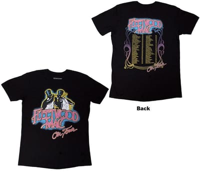 Fleetwood Mac - On Tour Heren T-shirt - L - Zwart