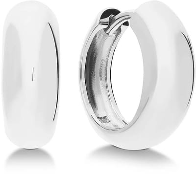 Glow 107.1394.11 Dames Oorbellen - Oorringen - Sieraad - Zilver - 925 Zilver - 11 mm lang