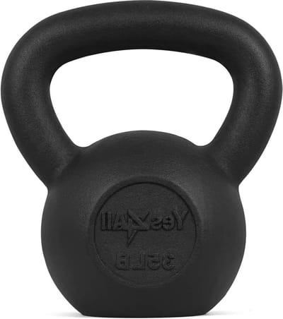 Gietijzeren Kettlebells Set 2-20kg Zwart | Kettlebell Gewichten verstelbare kettlebell