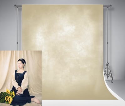 Dailygoods- Fotoachtergrond 1,5 x 2,2 m - Microvezel - Klassieke Abrikoos-Textuur - Naadloos - Duurzaam - Lichtbestendig - Achtergronddoek