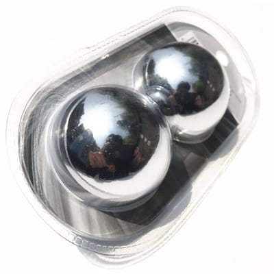 1 paire de ballons de fitness pour les doigts Baoding Ball, entraînement musculaire des articulations rotatives, réduction du stress et soins de santé CHINA