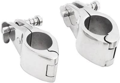 Bimini Top Jaw Slide Clips - RVS 316 Heavy Duty Boot Marine Hardware, Hinge Rail Bevestiging en Accessoires